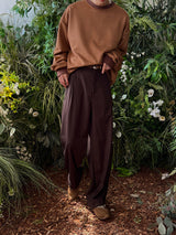 ASCLO Side Three Tuck Slacks (4color)