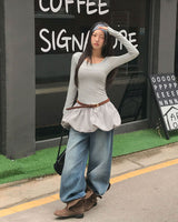 Mellow Design Long-Sleeve T-shirt