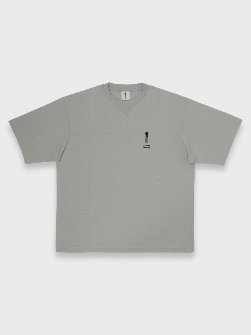 ロゴTシャツ- GREY