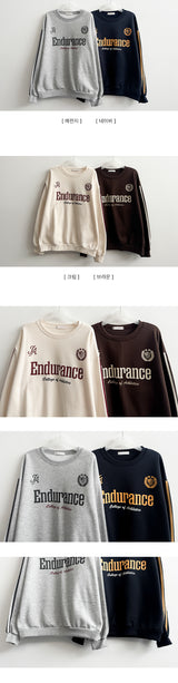 Andu Track Line Fleece Sweatshirt