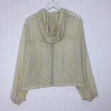 Frill Hoodie Dot Jumper (3color)