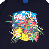 エデンフラワーショートスリーブTシャツ (UNISEX)_SYS6TS16BK