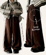 Dilla Corduroy Bijo Banding Wide Pants
