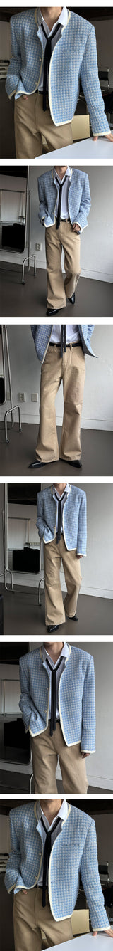 [Unisex] Slim long tie