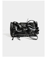 Y2Kスタッズ バックル 2ウェイ モト ショルダー バッグ