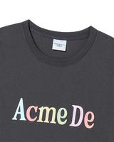 25FW COLOR LOGO SHORT SLEEVE T-SHIRT CHARCOAL