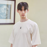VA 3D ロゴTシャツ / クリーム