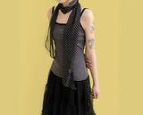 Daily stripe sleeveless (2 color)