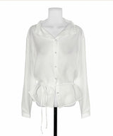 eclle half & loose see-through texture bl strap set