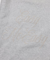 レタリングビッグロゴバルーンスウェットパンツ - Gray