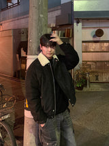 Tachi washed cargo denim pants