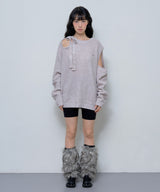 RIBBON ONE-SHOULDER KNIT (BEIGE)_F24ZB054