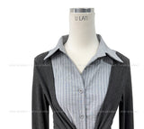Reet Drape Layered Shirt