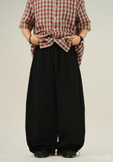 [SEMADE] Nylon Balloon Banding Pants