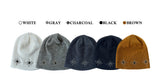 Starlight Round Stud Knit Beanie (6 colors)