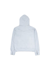 Zip Up Hoodie in Sky Blue