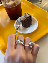 [925silver] ヘビーモルトリング