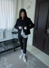ヴィンテージ クロップジャケット (Black)