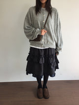 Lo-fi check layer skirt (1color)