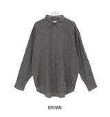 サマーレンジチェックシャツ