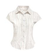 Rosé Spring Stripe Shirt