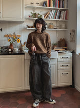 Dusty Corduroy Washed Balloon Pants