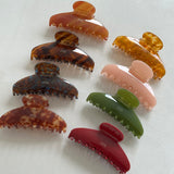 クラシックシャープヘアクリップ (8color)