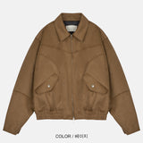 Shape Suede Jacket (4color)