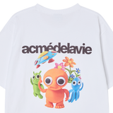 25SS CLAY ALIEN SHORT SLEEVE T-SHIRT WHITE