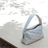 One Handle Mini Bag_ Petit Dot White