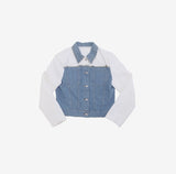 [NONCODE] Zenbian color denim jacket.