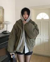 Keep Cargo High Neck Bomber Jumper