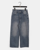 Vico back pocket wide denim pants
