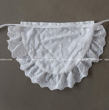 Punching lace pocket layered strap belt