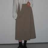 Belted Midi Skirt – 2colors