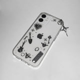 [MADE] Silver Dot Resin Case