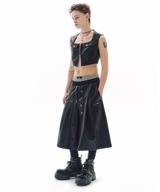 SHORT ZIP CROP VEST