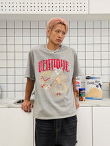 VENTIQUE Pig red horse T-shirt 2color