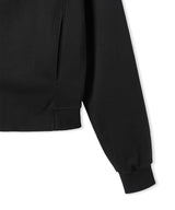 [DOJINOI] YEOMIM CROP HOODIE JUMPER BLACK