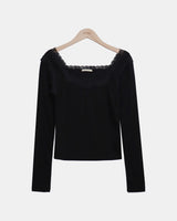 ジェンヌ レース ロングスリーブ Tシャツ