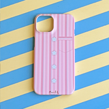 【MADE】 star button pajamas phone case / hard case