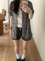 Flute Checkered Shirt (3 colors)