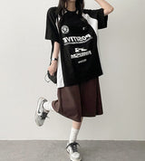 Elan Varsity Boxy Fit Short Sleeve Tee