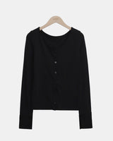 Mue Wool Button Cardigan