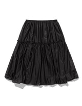 シャイニング パンプキン ミディスカート(BLACK)