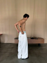 RIPOFFF Khaki Wideleg Pants