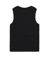 Ribbed Cutout Sleeveless - Black
