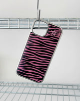 【MADE】 Kitsch Zebra phonecase (pink)