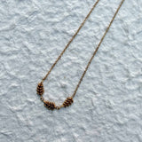 Golden Whisper Leaf Necklace