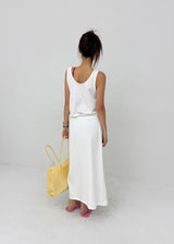 [MADE] Hishi String Sleeveless Long Dress